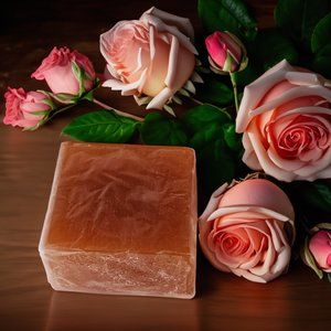 Handcrafted Pomegranate Soap 4oz - Natural, Nourishing, and Revitalizing